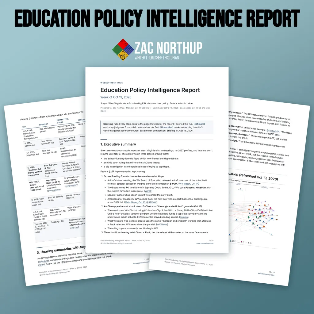 Education Policy Intelligence Report product image Education Policy Intelligence Report