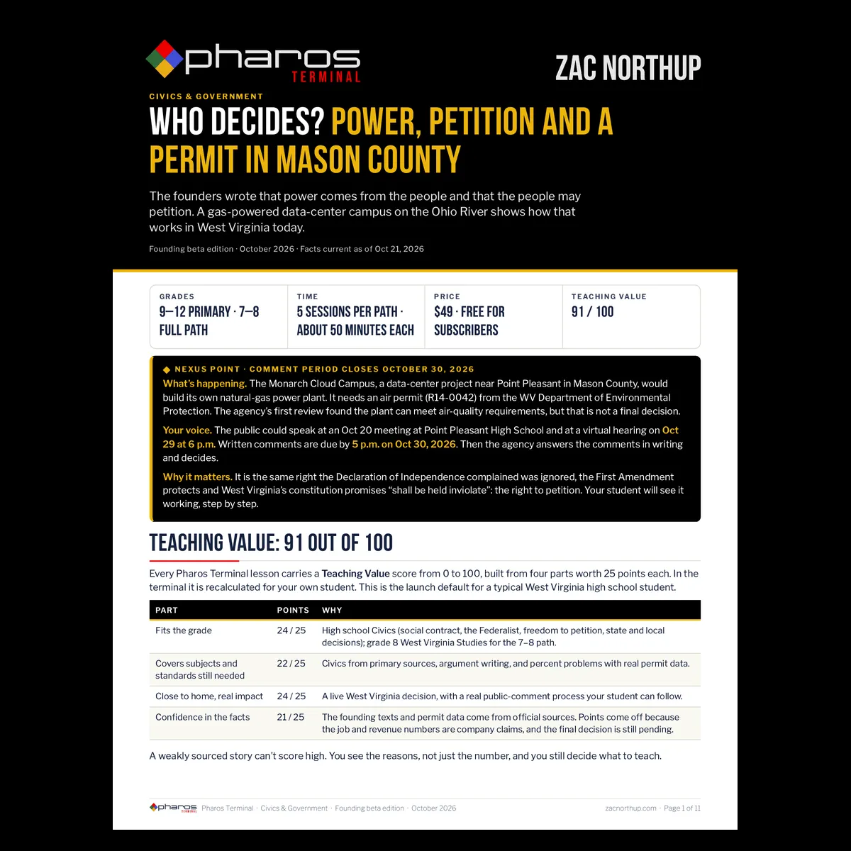 Who Decides? Power, Petition and a Permit in Mason County